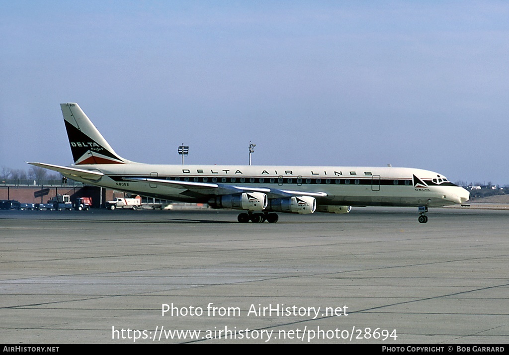 Aircraft Photo of N805E | Douglas DC-8-51 | Delta Air Lines | AirHistory.net #28694