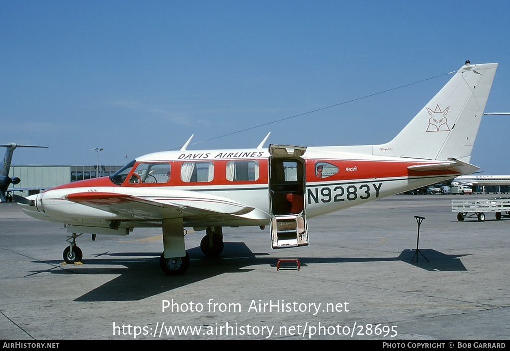 Aircraft Photo of N9283Y | Piper PA-31-300 Navajo | Davis Airlines | AirHistory.net #28695