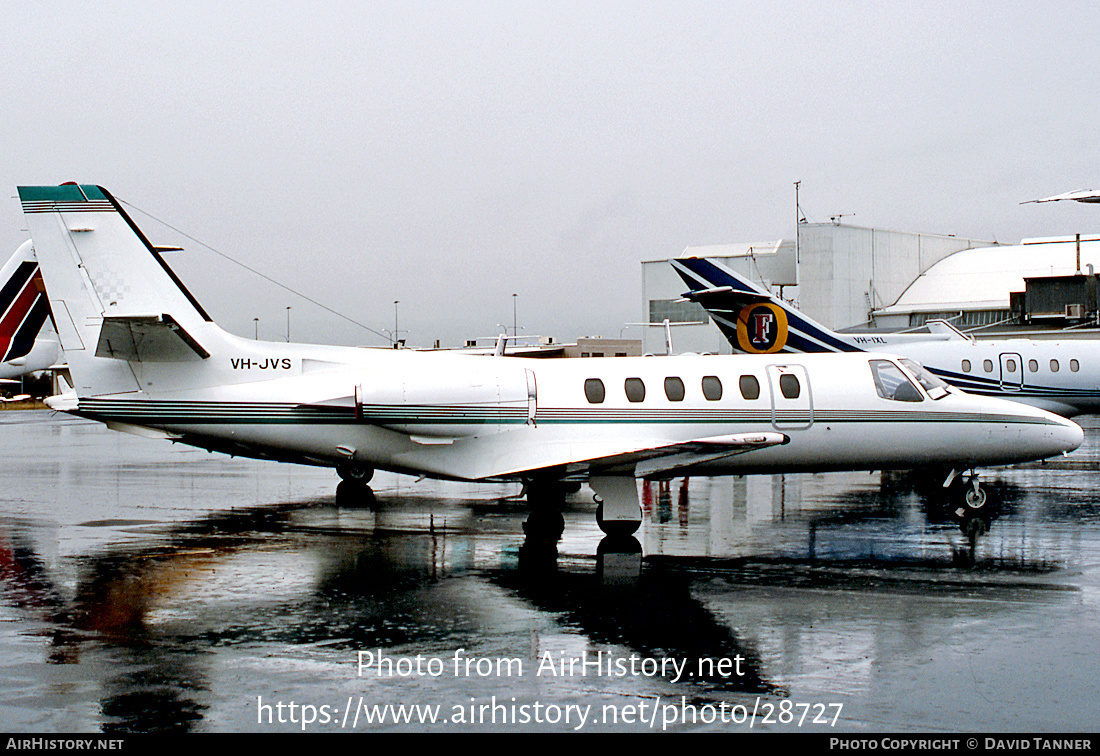 Aircraft Photo of VH-JVS | Cessna 550 Citation II | AirHistory.net #28727