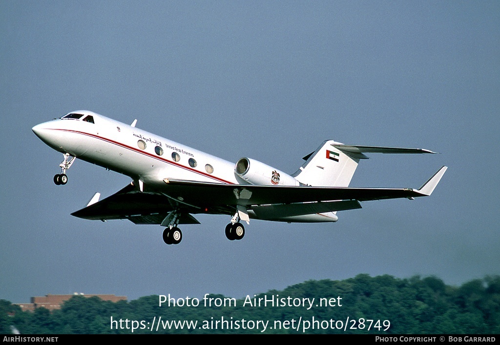 Aircraft Photo of A6-CKZ | Gulfstream American G-1159A Gulfstream III | United Arab Emirates Government | AirHistory.net #28749