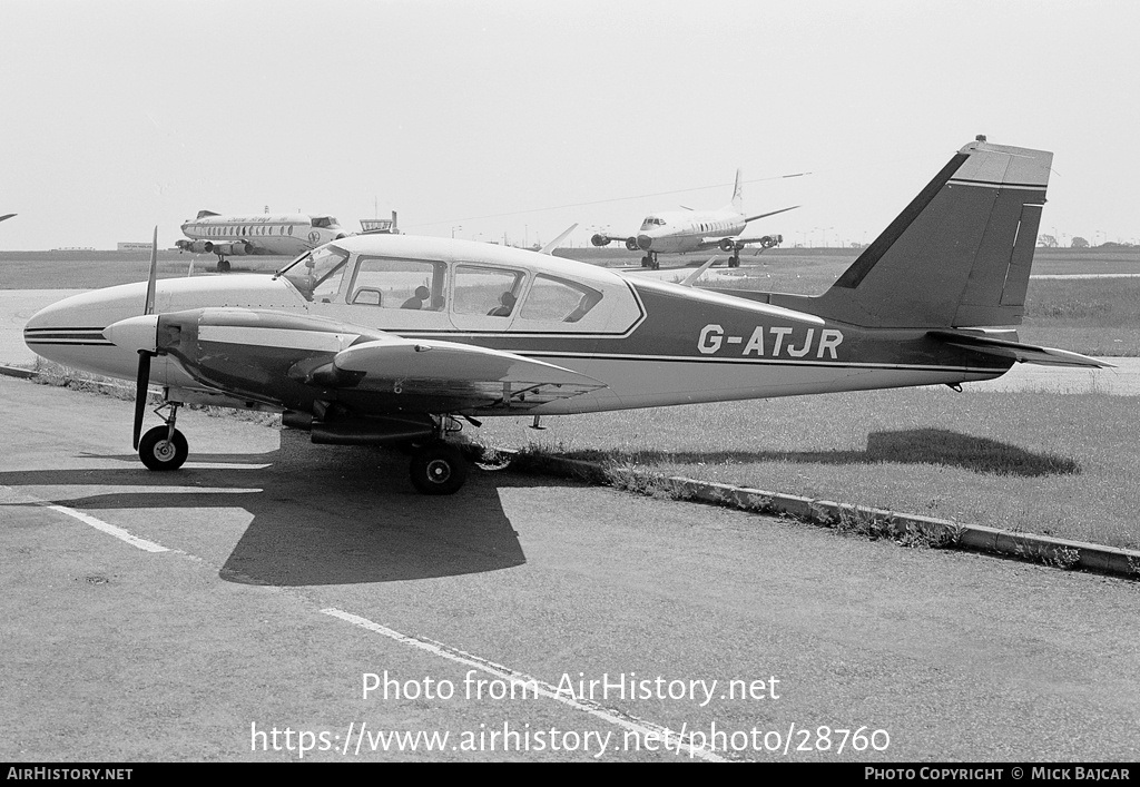 Aircraft Photo of G-ATJR | Piper PA-E23-250 Aztec C | AirHistory.net #28760