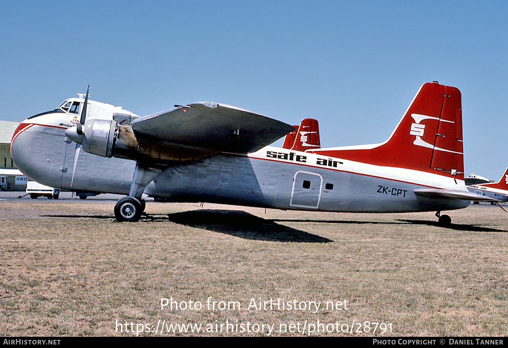 Aircraft Photo of ZK-CPT | Bristol 170 Freighter Mk31E | SAFE Air - Straits Air Freight Express | AirHistory.net #28791