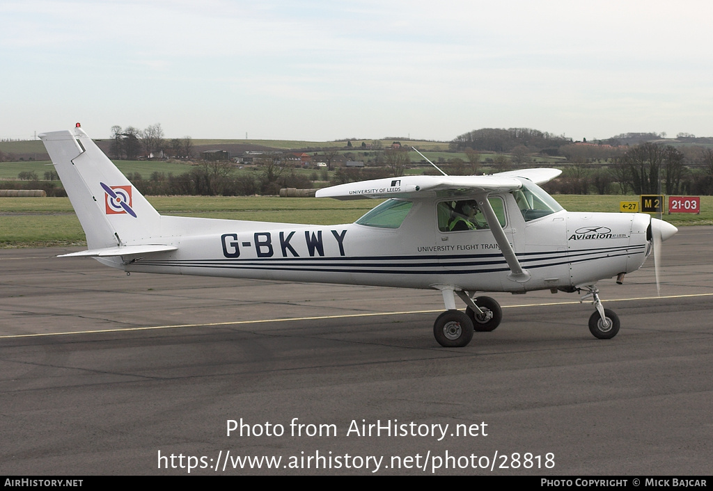 Aircraft Photo of G-BKWY | Reims F152 | University of Leeds | AirHistory.net #28818