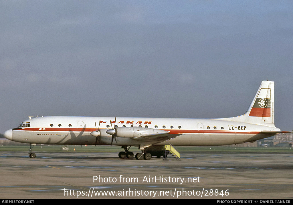 Aircraft Photo Of LZ-BEP | Ilyushin Il-18V | Balkan - Bulgarian ...