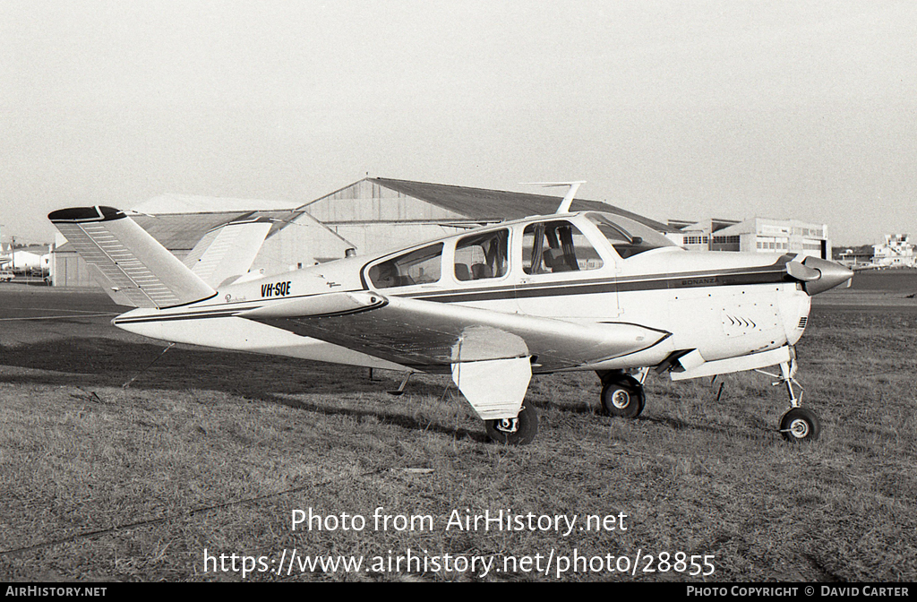 Aircraft Photo of VH-SQE | Beech V35A Bonanza | AirHistory.net #28855