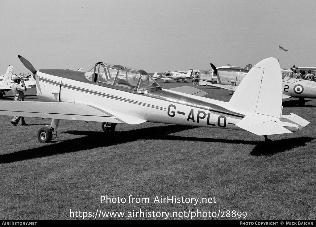 Aircraft Photo of G-APLO | De Havilland DHC-1 Chipmunk Mk22A | AirHistory.net #28899