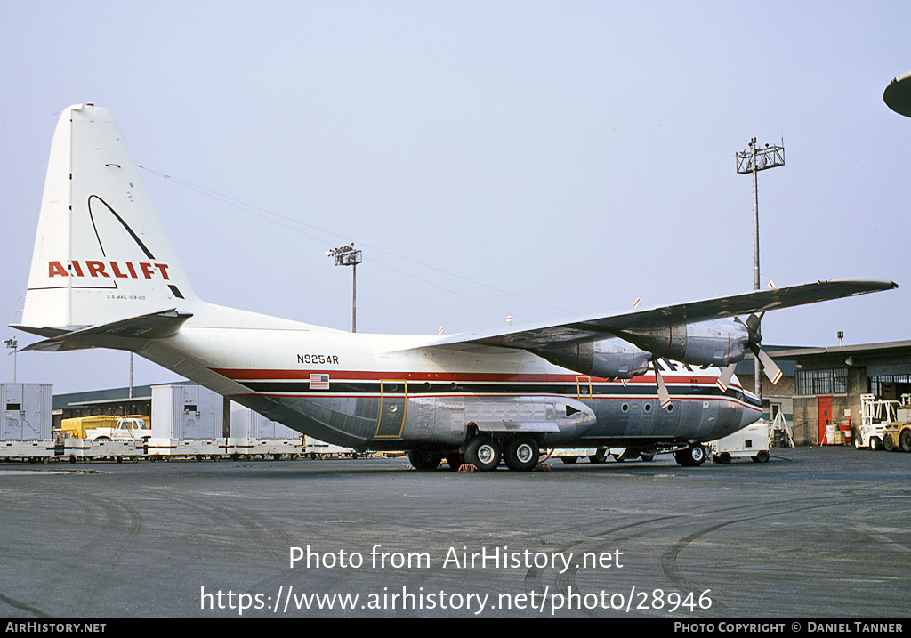 Aircraft Photo of N9254R | Lockheed L-100-20 Hercules (382E) | Airlift International | AirHistory.net #28946