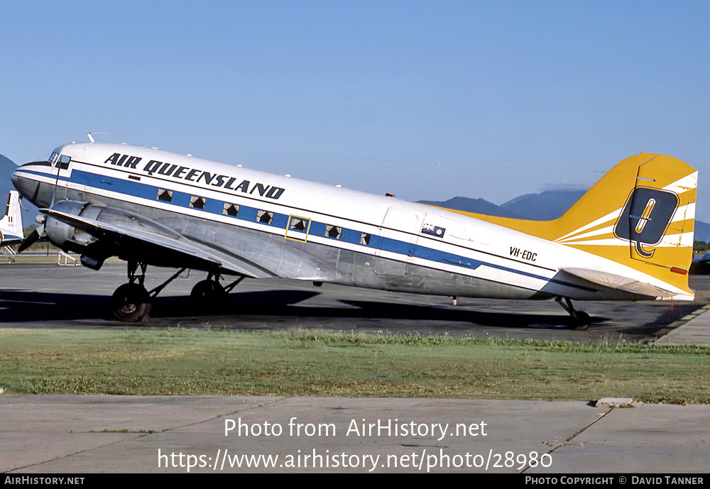 Aircraft Photo of VH-EDC | Douglas C-47A Skytrain | Air Queensland | AirHistory.net #28980