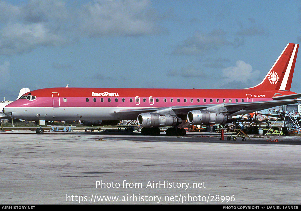 Aircraft Photo of OB-R-1123 | Douglas DC-8-51 | AeroPeru | AirHistory.net #28996