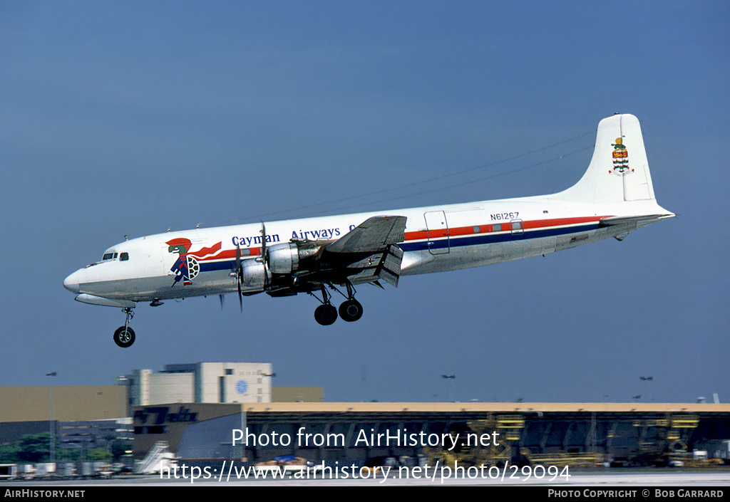 Aircraft Photo of N61267 | Douglas DC-6A | Cayman Airways Cargo | AirHistory.net #29094