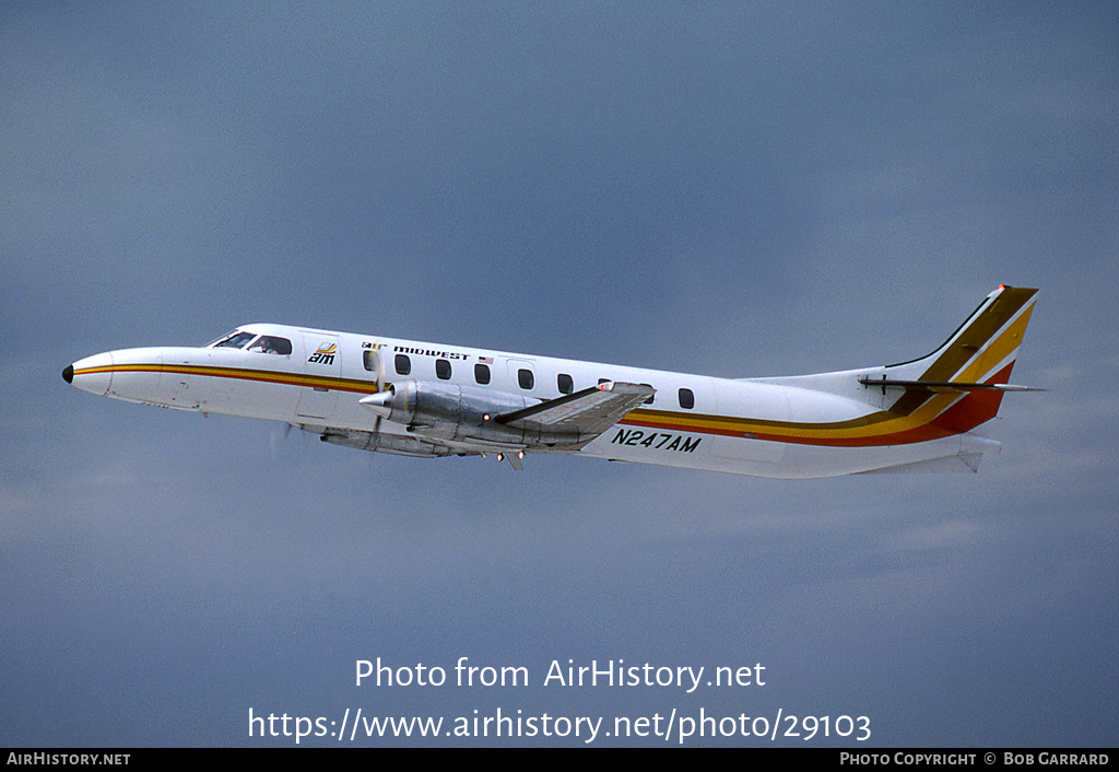 Aircraft Photo of N247AM | Swearingen SA-226TC Metro II | Air Midwest | AirHistory.net #29103