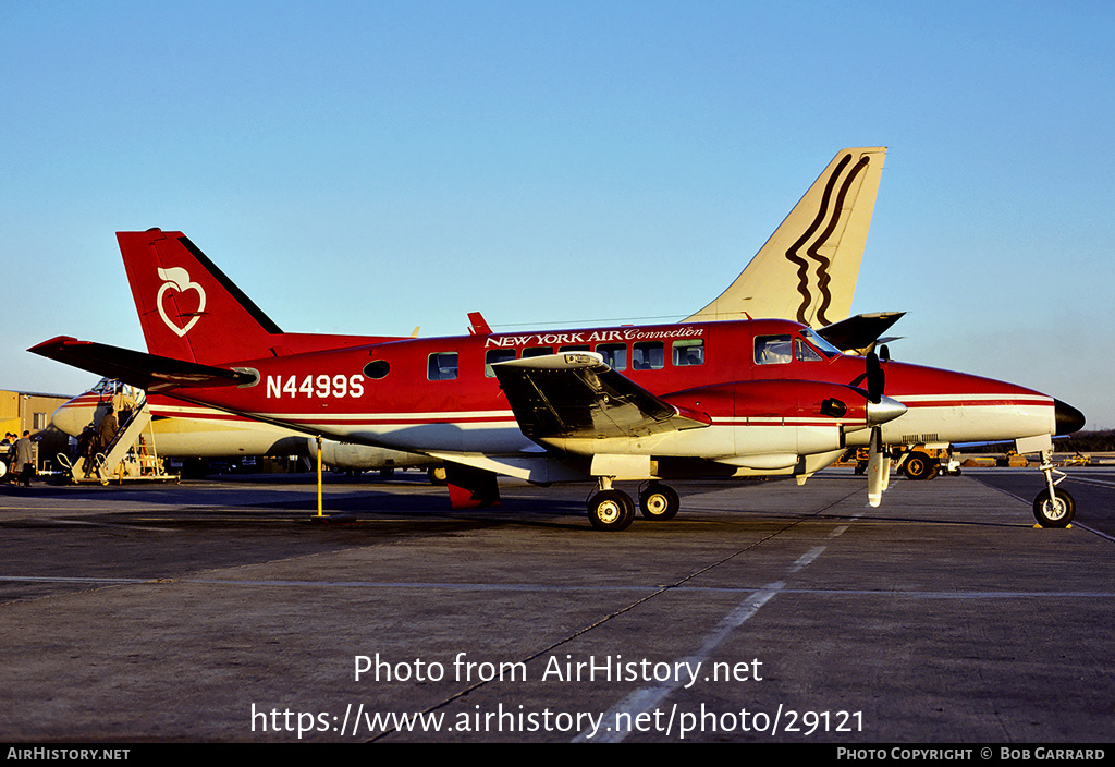 Aircraft Photo of N4499S | Beech B99 Airliner | New York Air Connection | AirHistory.net #29121