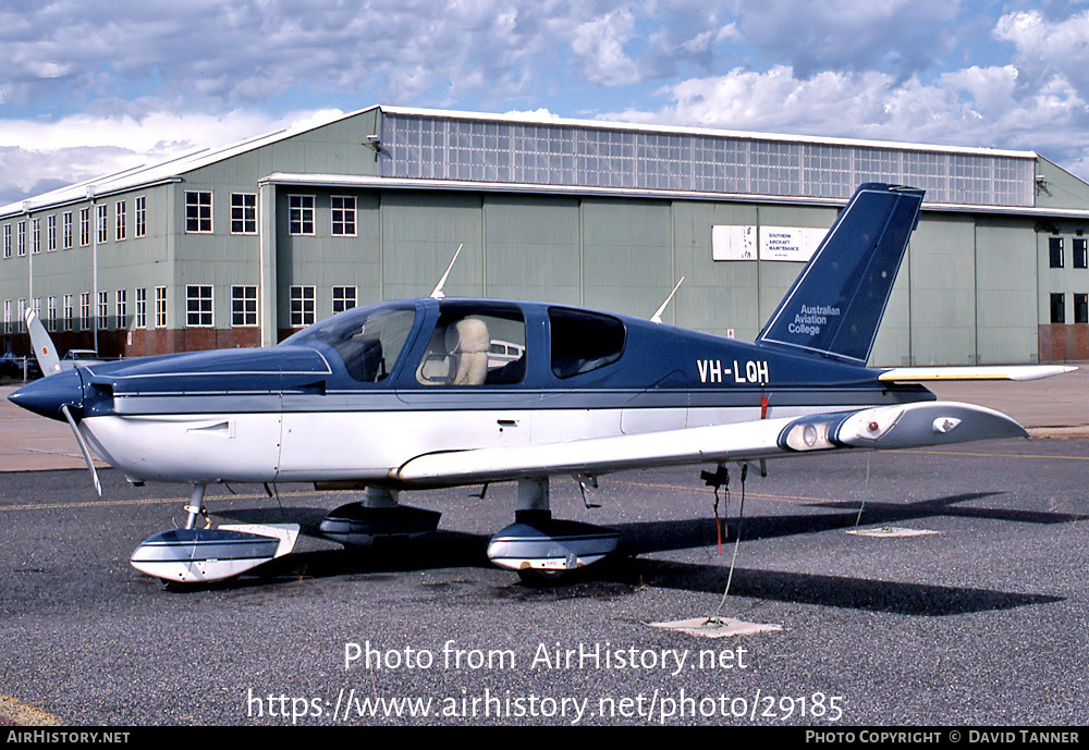 Aircraft Photo of VH-LQH | Socata TB-10 Tobago | Australian Aviation College | AirHistory.net #29185