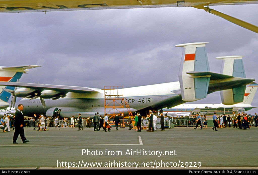 Aircraft Photo of CCCP-46191 | Antonov An-22 Antei | Aeroflot | AirHistory.net #29229