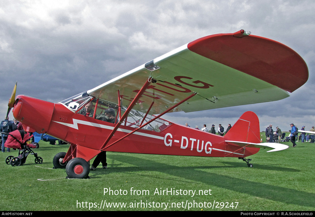 Aircraft Photo of G-DTUG | WAG-Aero Super Sport | Windrushers Gliding Club | AirHistory.net #29247