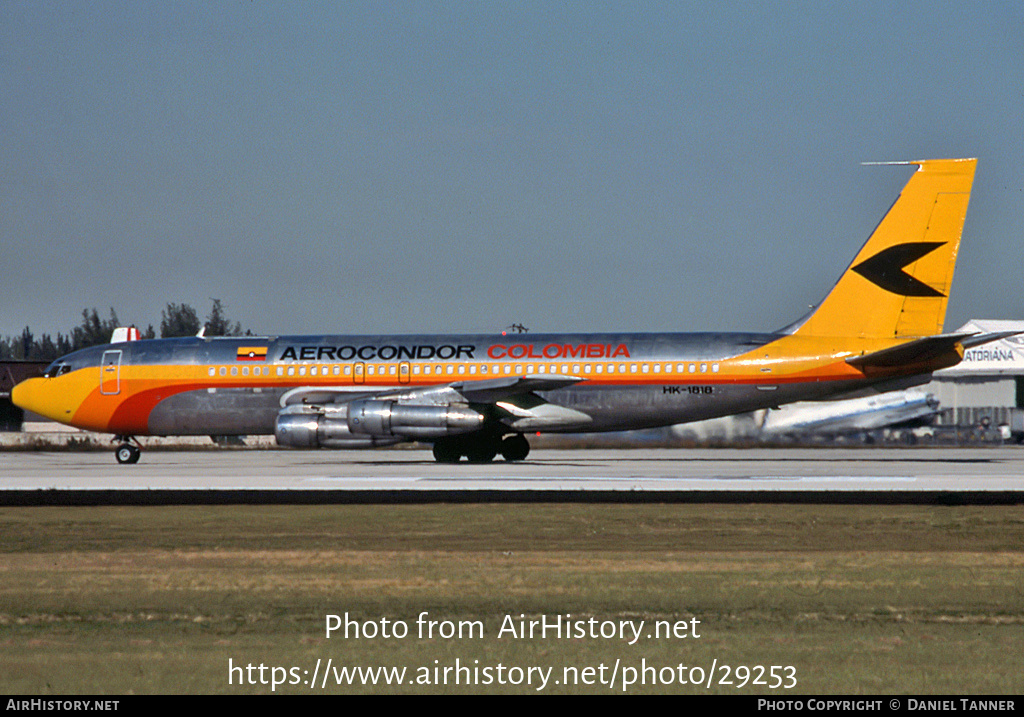 Aircraft Photo of HK-1818 | Boeing 707-123(B/F) | Aerocóndor | AirHistory.net #29253