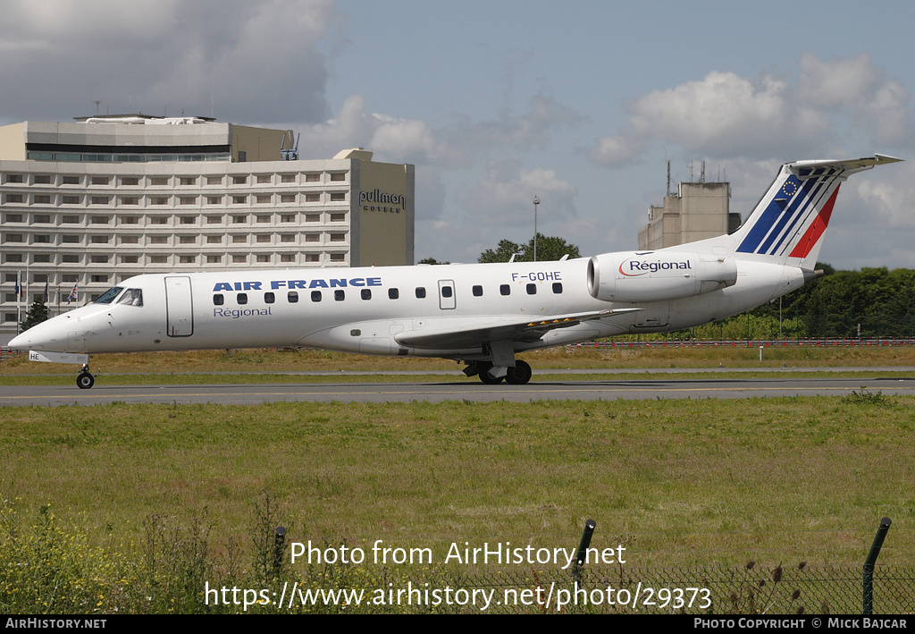 Aircraft Photo of F-GOHE | Embraer ERJ-135ER (EMB-135ER) | Air France | AirHistory.net #29373