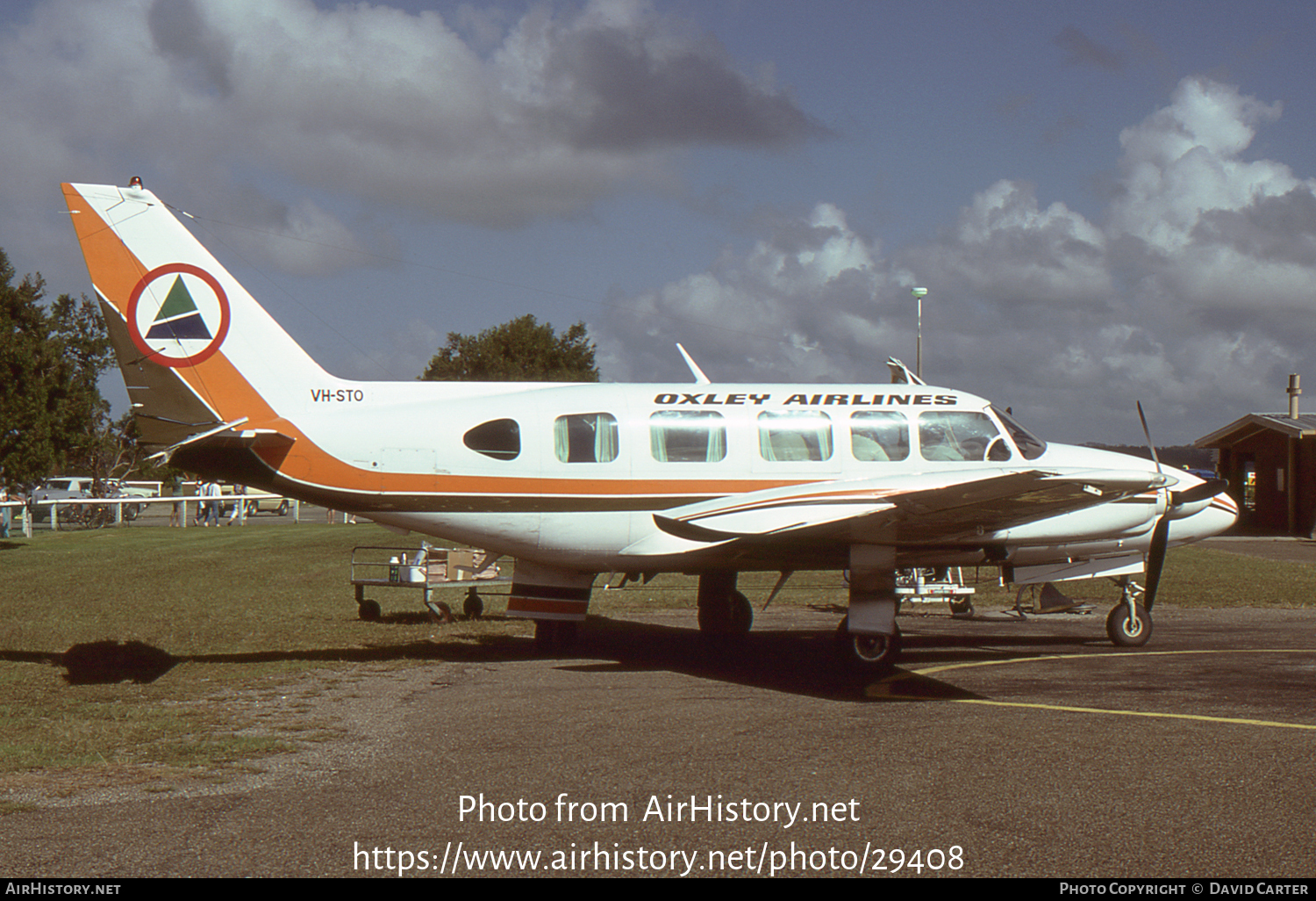 Aircraft Photo of VH-STO | Piper PA-31-350 Navajo Chieftain | Oxley Airlines | AirHistory.net #29408