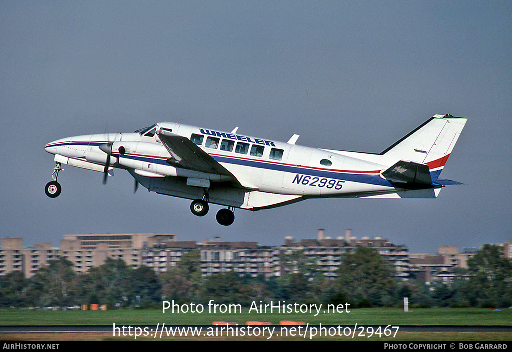 Aircraft Photo of N62995 | Beech C99 Airliner | Wheeler Airlines | AirHistory.net #29467