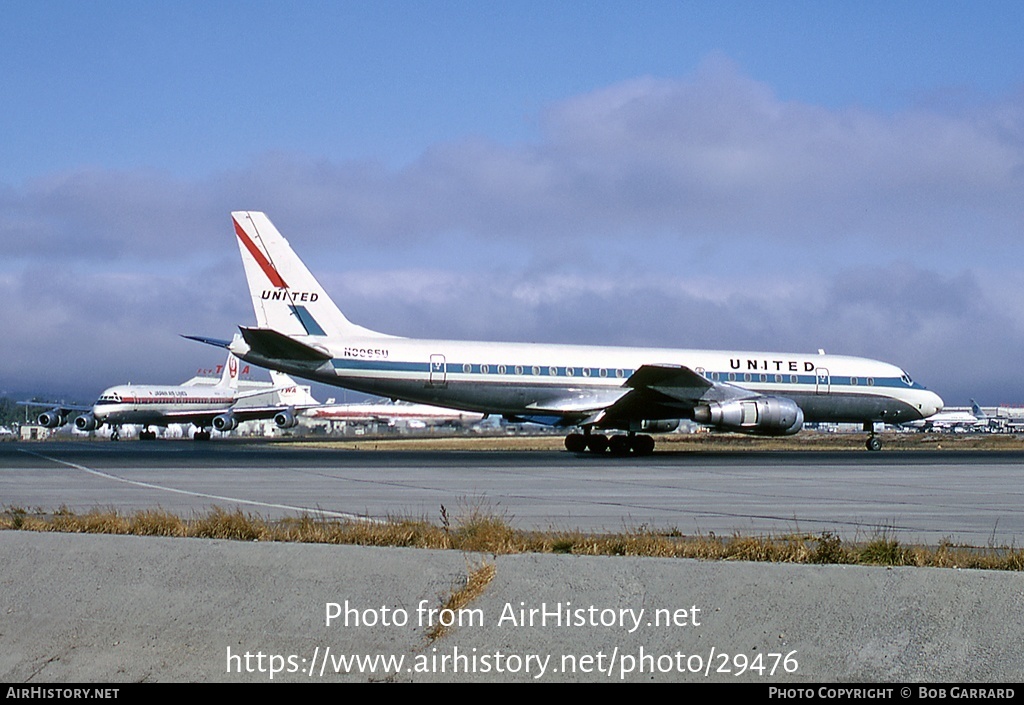 Aircraft Photo of N8065U | Douglas DC-8-52 | United Air Lines | AirHistory.net #29476