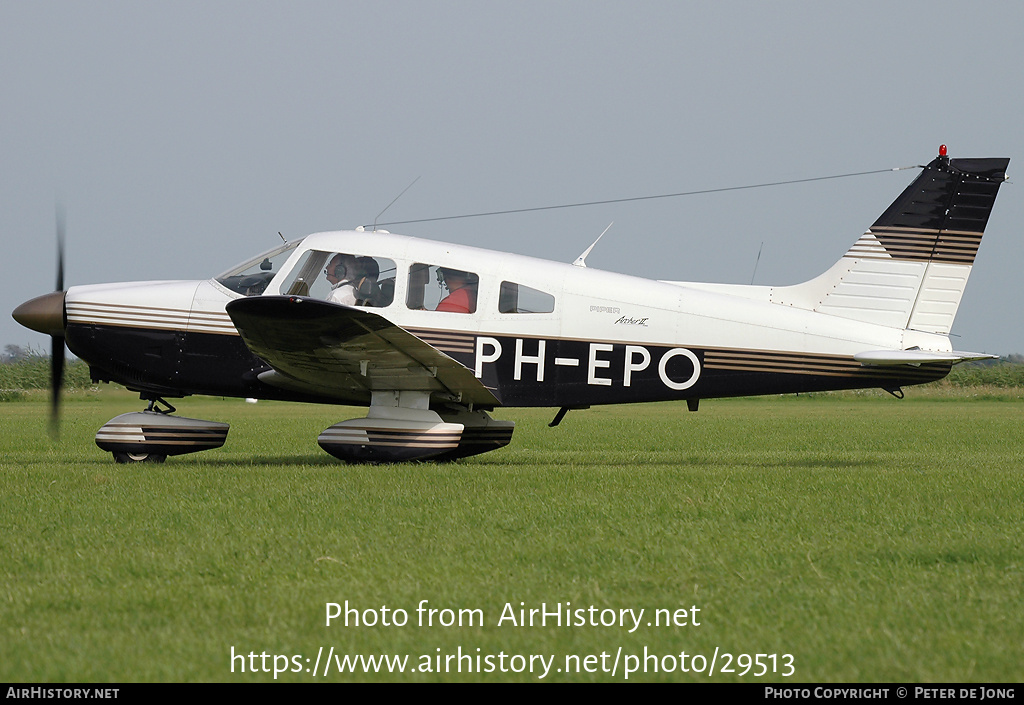 Aircraft Photo of PH-EPO | Piper PA-28-181 Archer II | AirHistory.net #29513