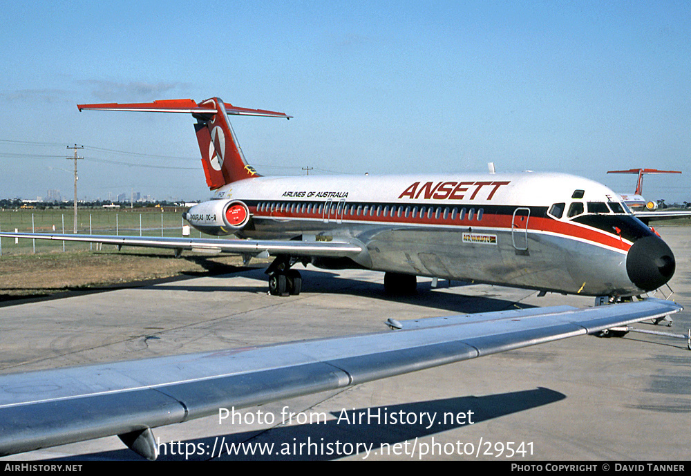 Aircraft Photo of VH-CZF | McDonnell Douglas DC-9-31 | Ansett Airlines of Australia | AirHistory.net #29541