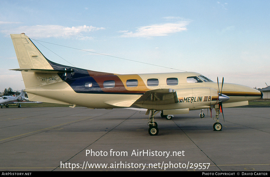 Aircraft Photo of VH-SWK | Swearingen SA-226TB Merlin IIIB | AirHistory.net #29557