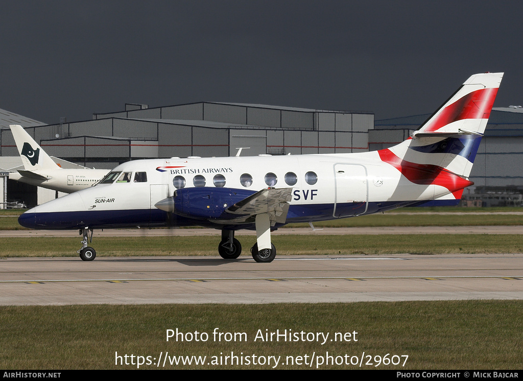 Aircraft Photo of OY-SVF | British Aerospace BAe-3102 Jetstream 31 | British Airways | AirHistory.net #29607