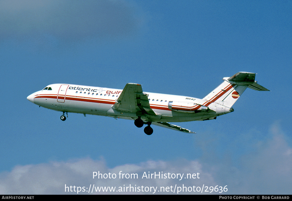 Aircraft Photo of N1542 | BAC 111-203AE One-Eleven | Atlantic Gulf Airlines | AirHistory.net #29636