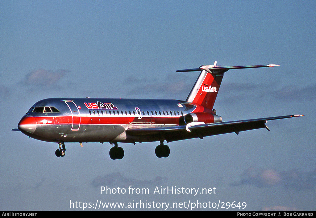 Aircraft Photo of N1130J | BAC 111-215AU One-Eleven | USAir | AirHistory.net #29649