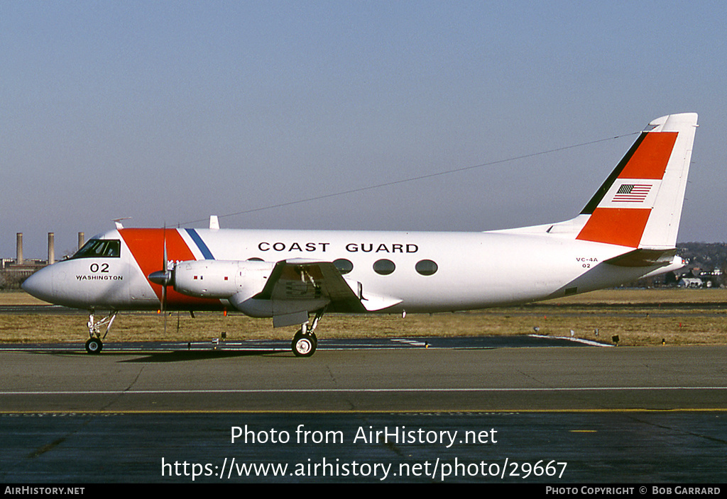 Aircraft Photo of 02 | Grumman VC-4A Gulfstream I (G-159) | USA - Coast Guard | AirHistory.net #29667