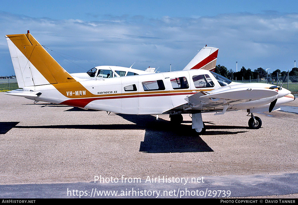 Aircraft Photo of VH-MRW | Piper PA-34-200T Seneca II | AirHistory.net #29739