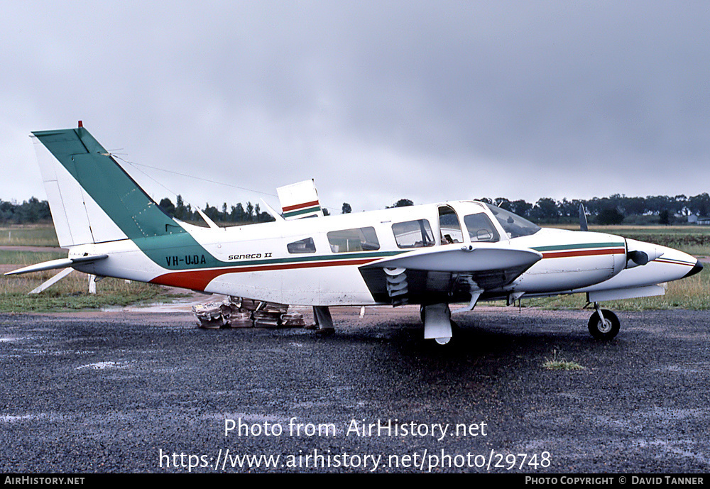 Aircraft Photo of VH-UDA | Piper PA-34-200T Seneca II | AirHistory.net #29748