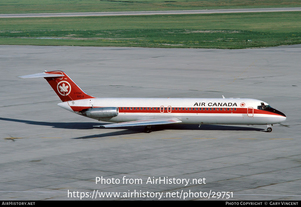 Aircraft Photo of C-FTMZ | McDonnell Douglas DC-9-32 | Air Canada | AirHistory.net #29751