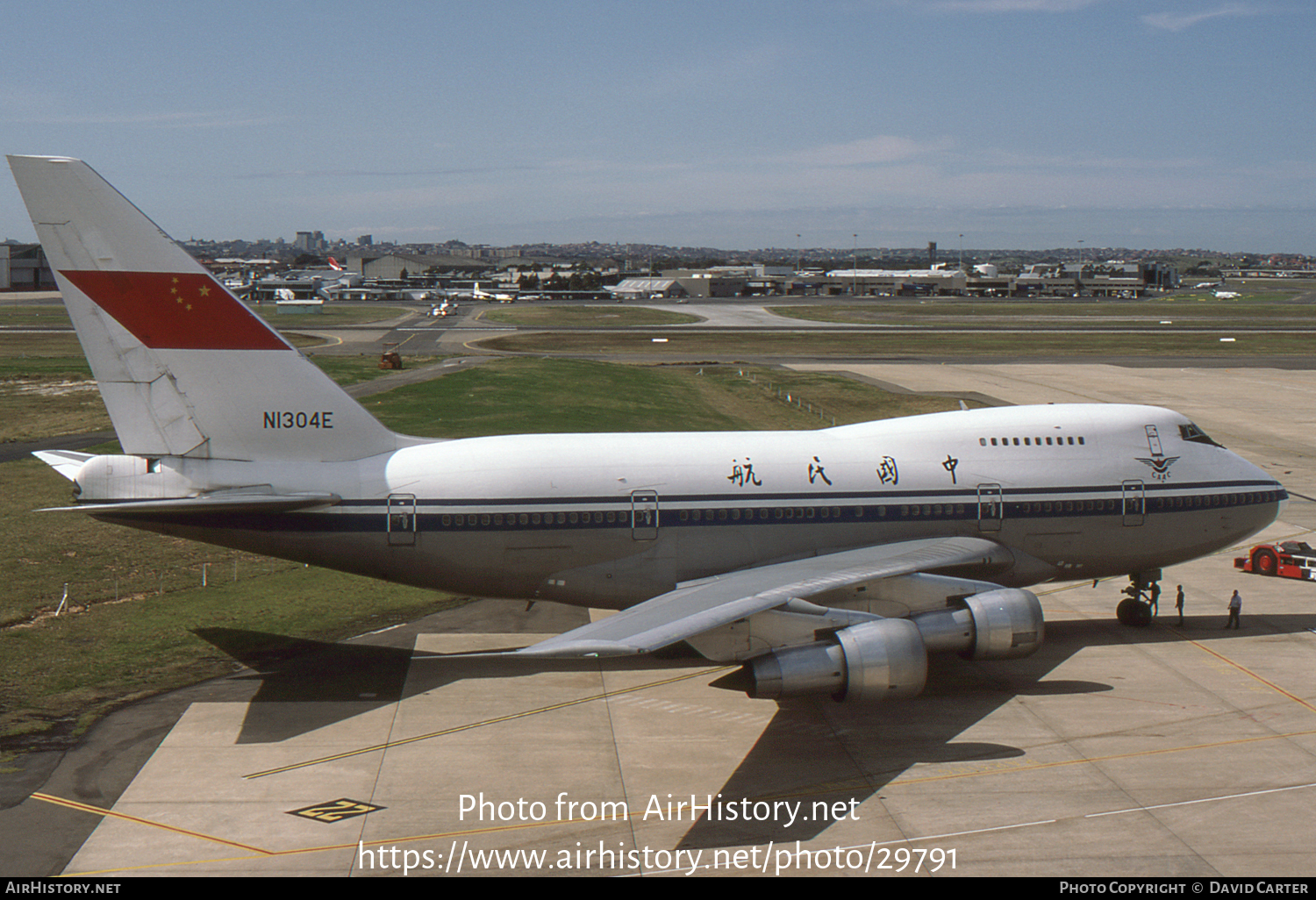 Aircraft Photo of N1304E | Boeing 747SP-J6 | CAAC - Civil Aviation Administration of China | AirHistory.net #29791