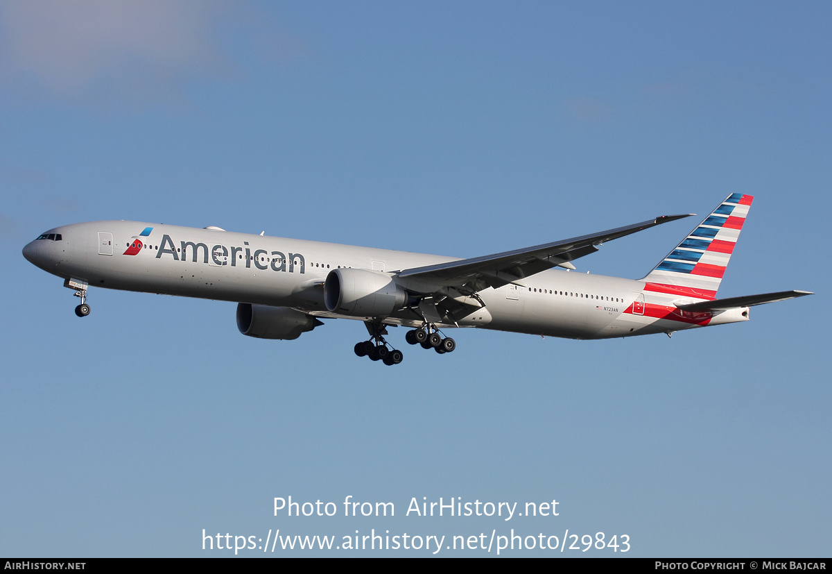 Aircraft Photo of N723AN | Boeing 777-323/ER | American Airlines | AirHistory.net #29843