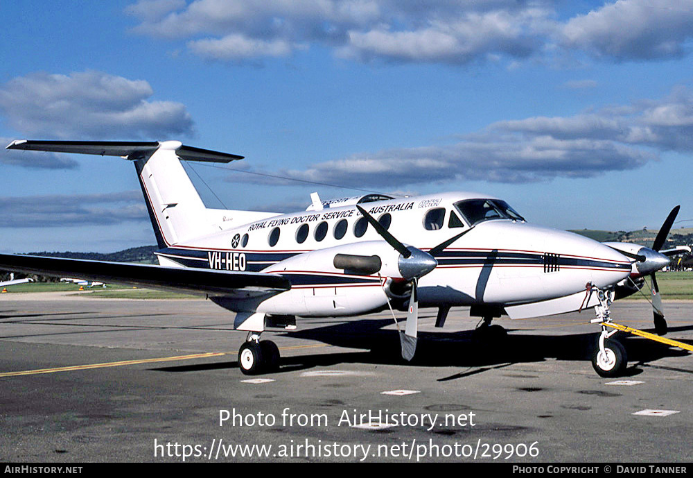 Aircraft Photo of VH-HEO | Beech 200C Super King Air | Royal Flying Doctor Service - RFDS | AirHistory.net #29906