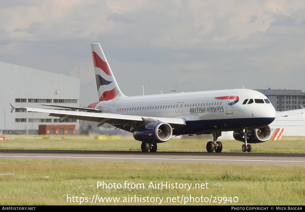 Aircraft Photo of G-EUYK | Airbus A320-232 | British Airways | AirHistory.net #29940