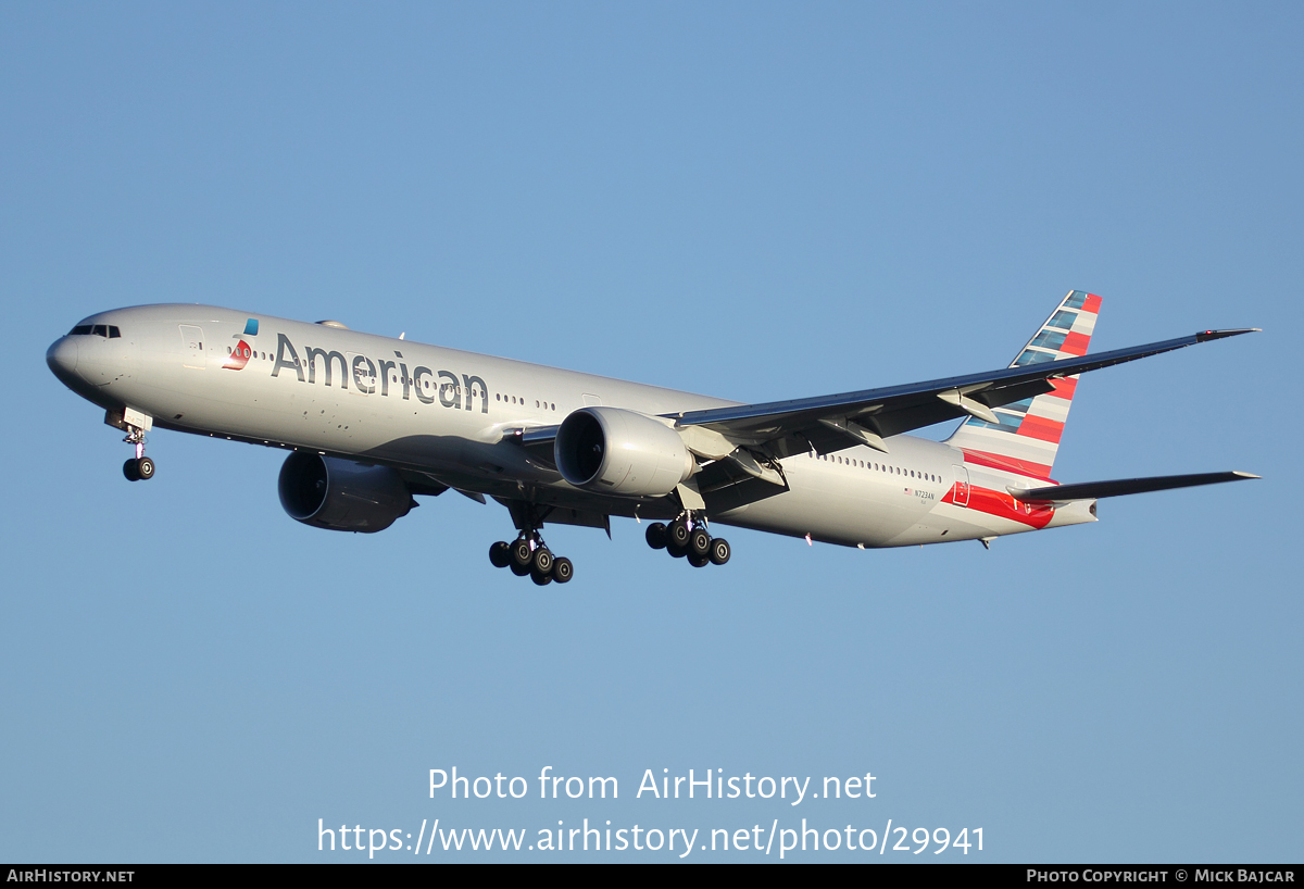 Aircraft Photo of N723AN | Boeing 777-323/ER | American Airlines | AirHistory.net #29941