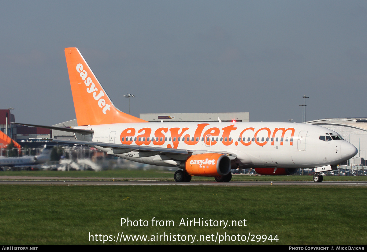 Aircraft Photo of G-EZKF | Boeing 737-73V | EasyJet | AirHistory.net #29944