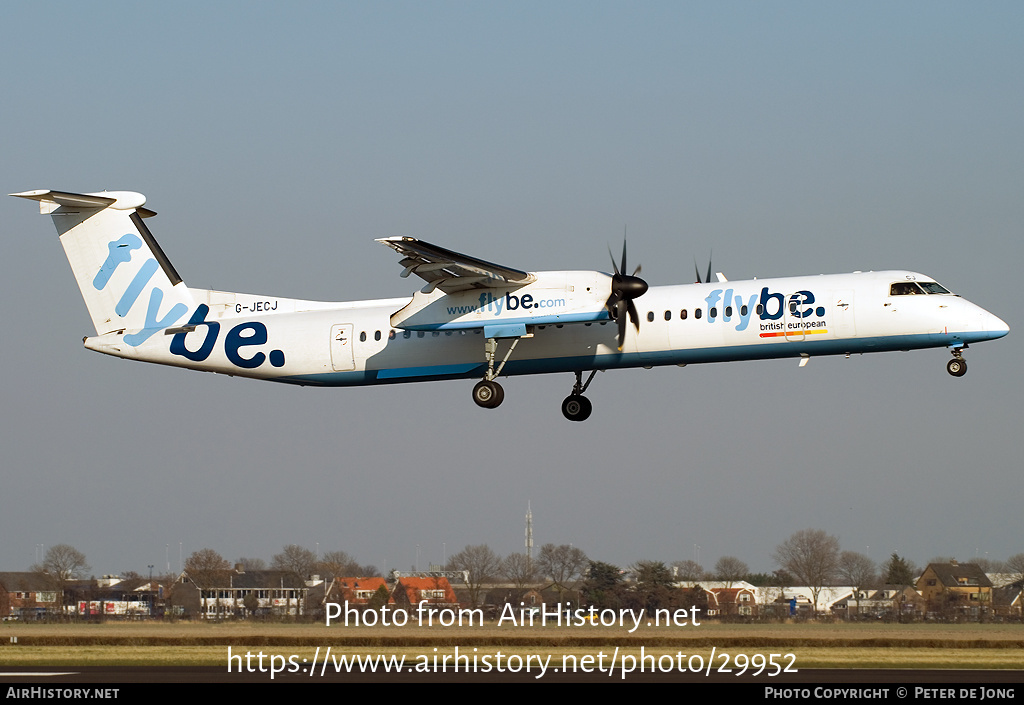 Aircraft Photo of G-JECJ | Bombardier DHC-8-402 Dash 8 | Flybe - British European | AirHistory.net #29952