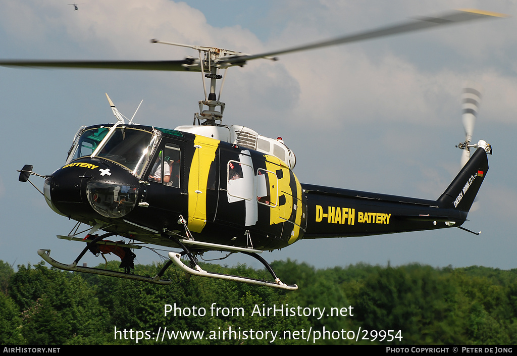 Aircraft Photo of D-HAFH | Bell 205A-1 | Battery | AirHistory.net #29954