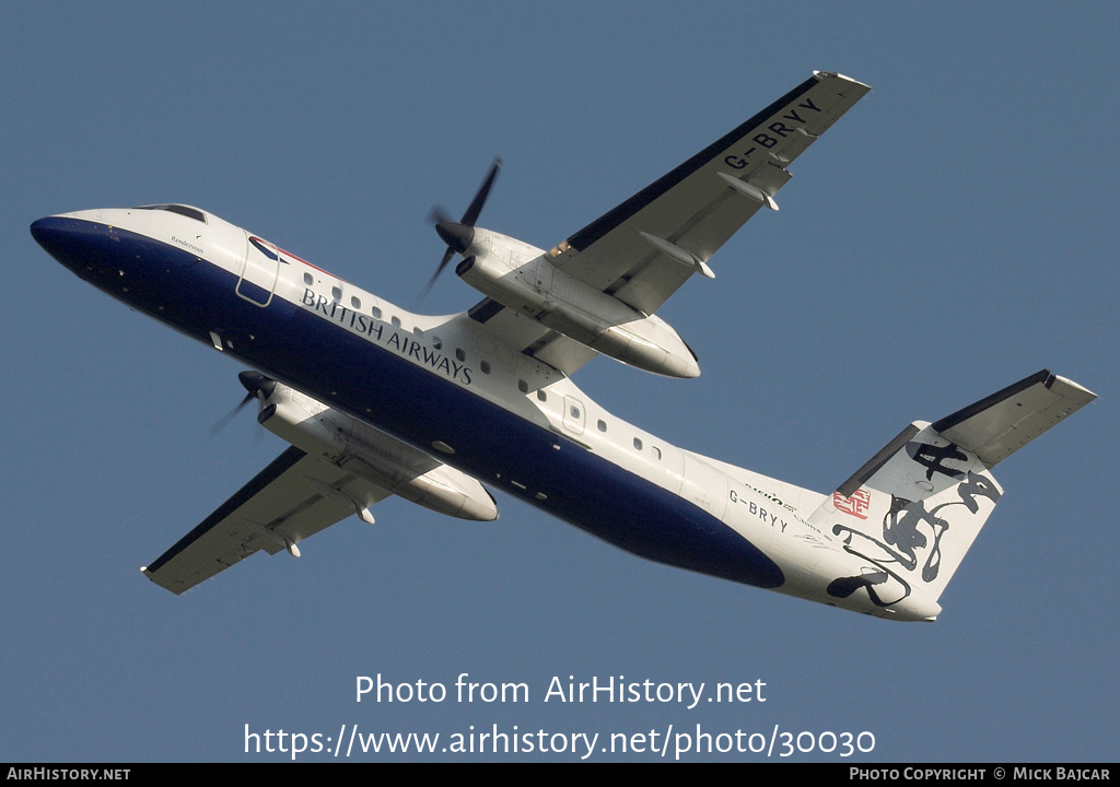 Aircraft Photo of G-BRYY | Bombardier DHC-8-311Q Dash 8 | British Airways | AirHistory.net #30030