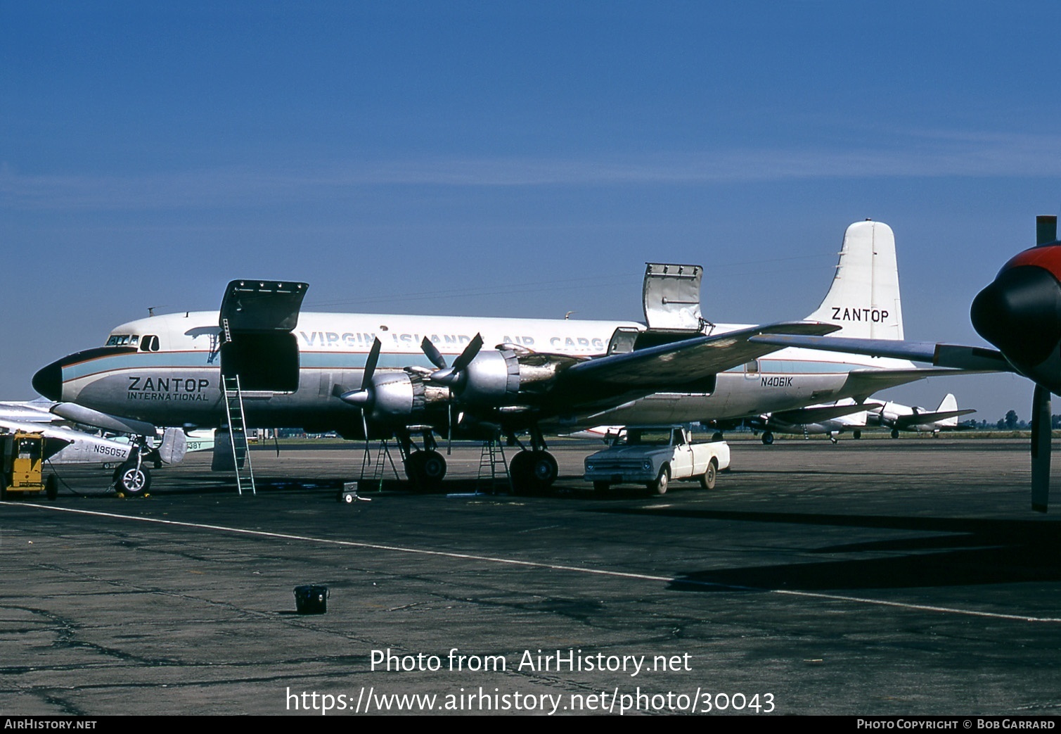 Aircraft Photo of N4061K | Douglas DC-6B(F) | Zantop International Airlines | AirHistory.net #30043