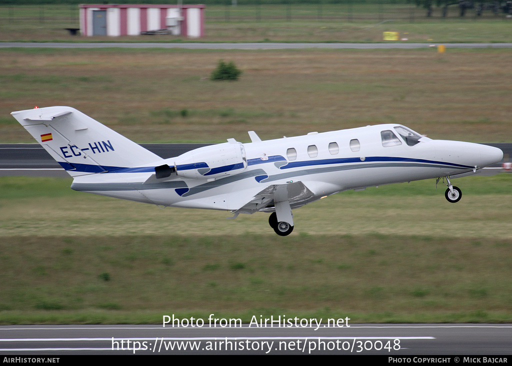 Aircraft Photo of EC-HIN | Cessna 525 CitationJet | AirHistory.net #30048