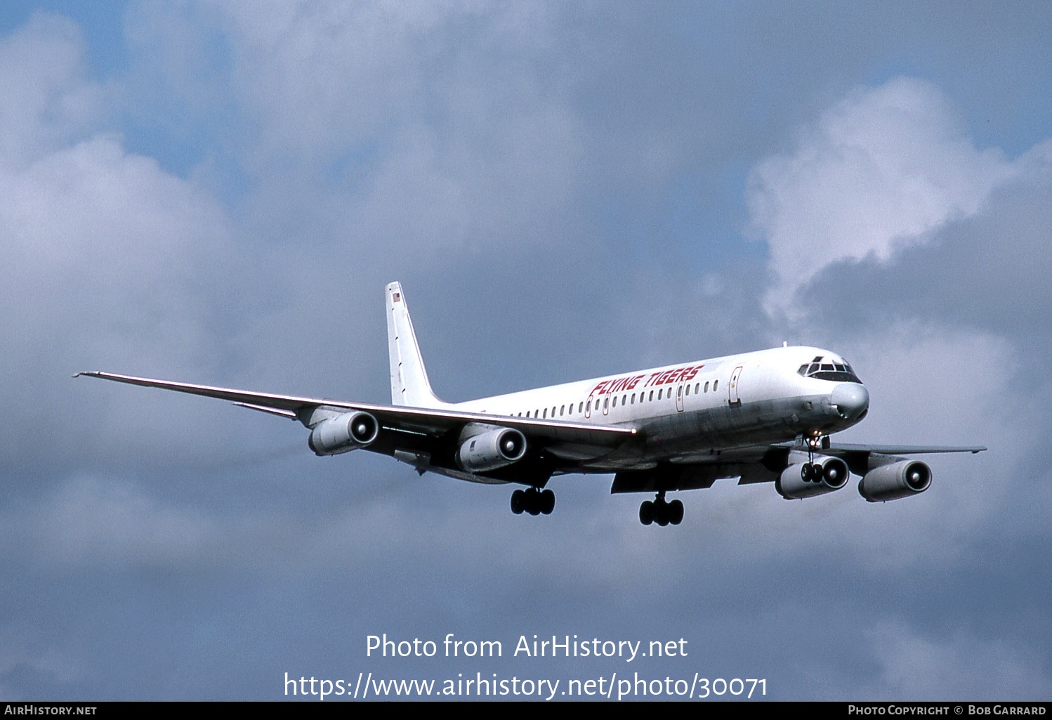 Aircraft Photo of N776FT | McDonnell Douglas DC-8-63CF | Flying Tigers | AirHistory.net #30071