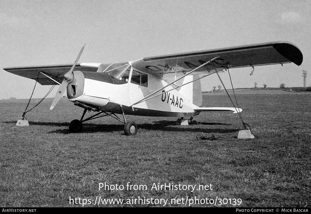 Aircraft Photo of OY-AAC | KZ III U-2 | AirHistory.net #30139