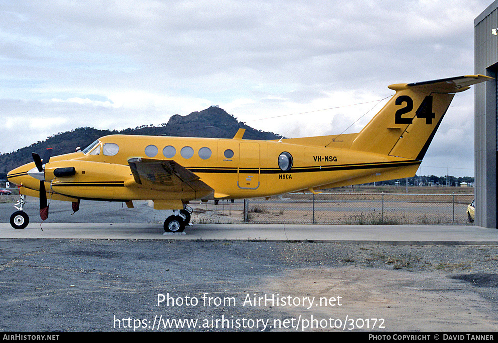 Aircraft Photo of VH-NSG | Beech 200C Super King Air | NSCA - National Safety Council of Australia | AirHistory.net #30172