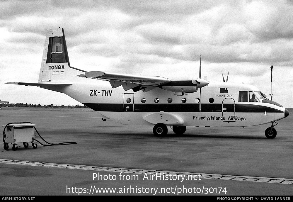 Aircraft Photo of ZK-THV | CASA C-212-200 Aviocar | Friendly Islands Airways | AirHistory.net #30174