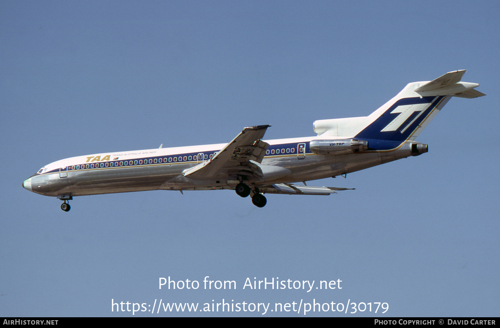 Aircraft Photo of VH-TBP | Boeing 727-276/Adv | Trans-Australia Airlines - TAA | AirHistory.net #30179